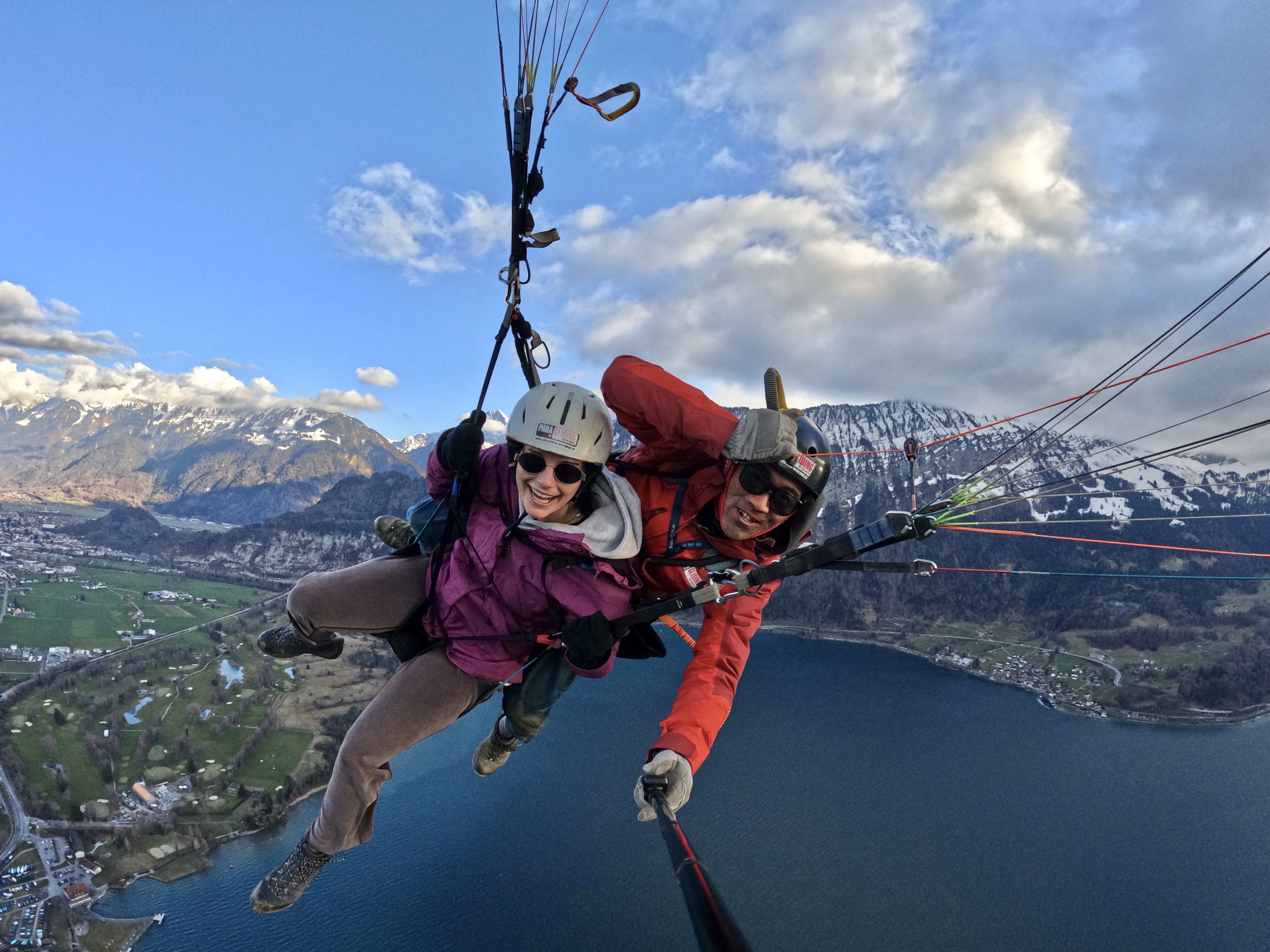 skydiving
