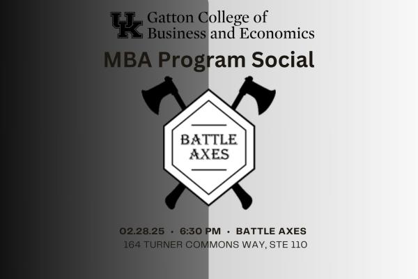 Invitation to Battle Axe MBA Program Event 
