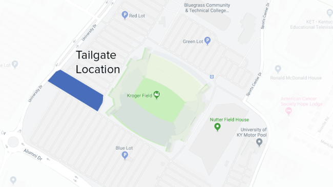 Tailgate Location